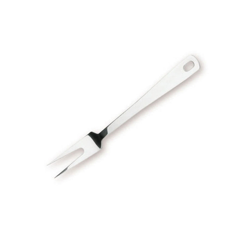 Fourchette étamée 2 dents en inox 18/10 Longueur 33,5cm Fourchette étamée 2 dents en inox 18/10 Longueur 33,5cm