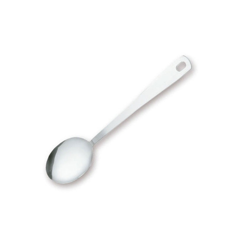 Cuillère buffet en inox lmonobloc 6,5x10 Longueur 34,5cm