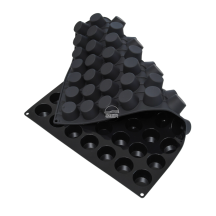 Moule silicone 70 mini muffins diamètre 45 hauteur 30mm  plaque 60x40