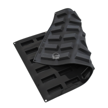 Moule silicone mini cakes 36 empreintes dimension 60x23 hauteur 20mm dimension plaque 60x40cm