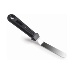 Mini spatule coude en inox 2x9cm
