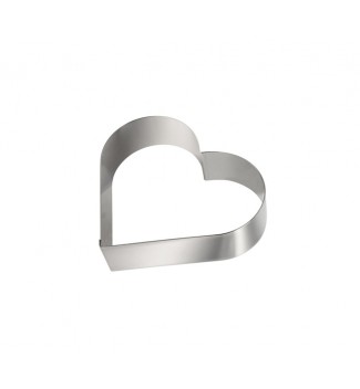 Cadre cœur inox