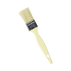 Pinceau en soie virole en inox manche polypropylène 40mm