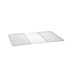 Grille en inox 2 traverses 600x400mm