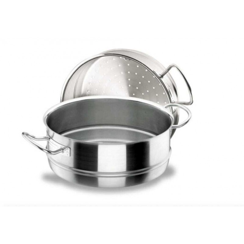 Panier vapeur en inox 18/10 Diamètre 320 Hauteur 125mm Panier vapeur en inox 18/10 Diamètre 320 Hauteur 125mm