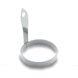Moule à œufs ronde en inox Diamètre 85mm