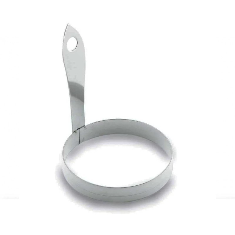 Moule à œufs ronde en inox Diamètre 85mm Moule à œufs ronde en inox Diamètre 85mm