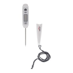 Thermomètre électronique à sonde inox de -40° à 230°c