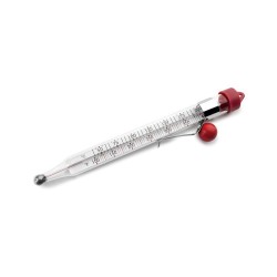 Thermomètre à sucre en polypropylène 200°c Longueur 21,5cm
