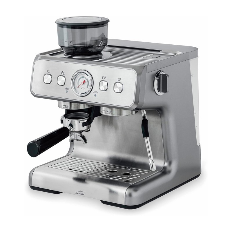 Cafetière expresso avec moulin à café integré 1550 watts 2,8 litres 31x34,5 Hauteur 41,5cm Cafetière expresso avec moulin à café integré 1550 watts 2,8 litres 31x34,5 Hauteur 41,5cm