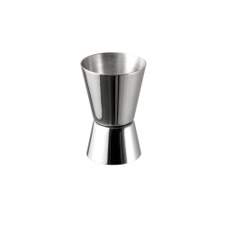 Mesure double à cocktail/alcool en inox 2/4cl