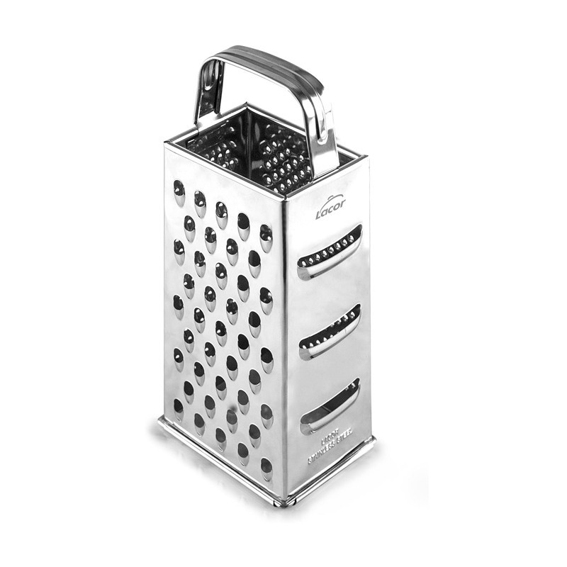 Rape à fromage 4 faces en inox 18/10 23cm Rape à fromage 4 faces en inox 18/10 23cm