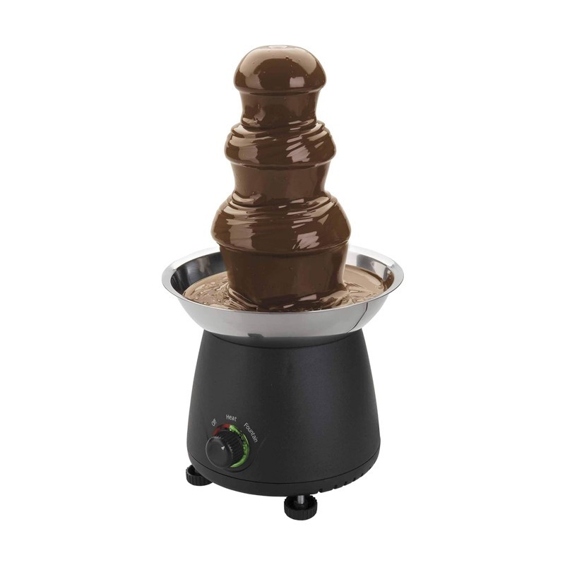 Fontaine chocolat de 80 watts 1,8L Diamètre 23 Hauteur 54,5cm Fontaine chocolat de 80 watts 1,8L Diamètre 23 Hauteur 54,5cm