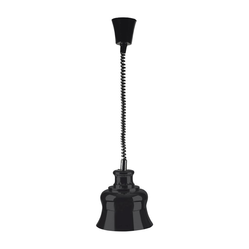 Lampe de chauffage infrarouge câble extérieur noir 275 watts Lampe de chauffage infrarouge câble extérieur noir 275 watts