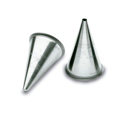 Douille unie 15mm inox 18/10