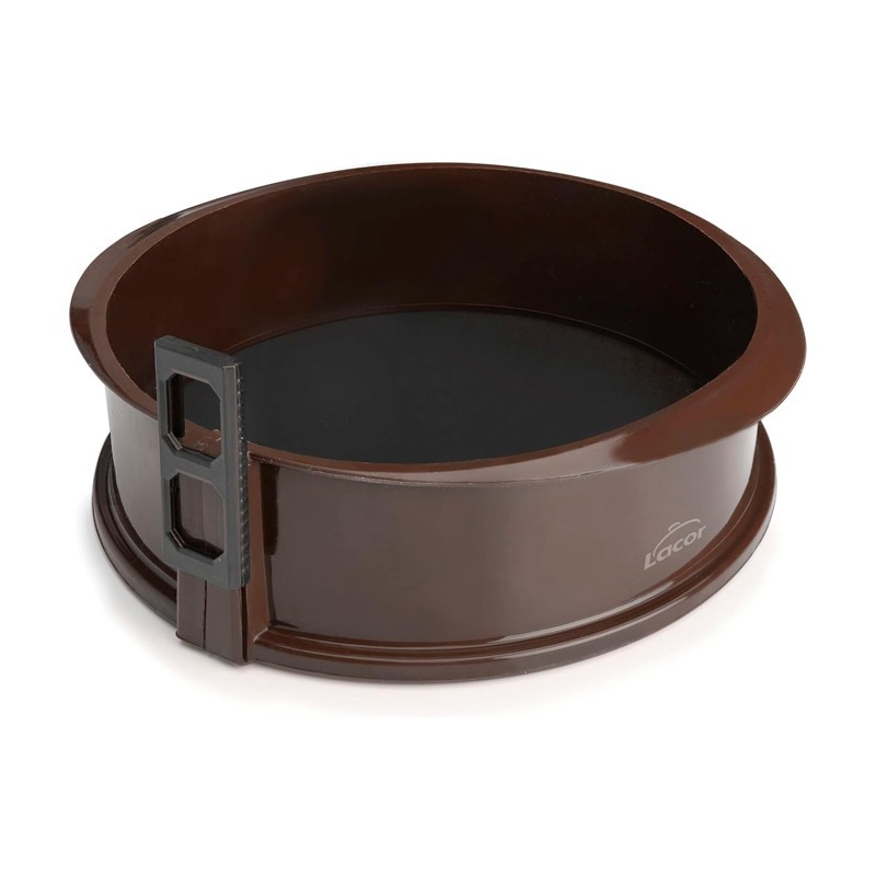 Moule à cake ronde démontable 2L Diamètre 25 Hauteur 7,5cm Moule à cake ronde démontable 2L Diamètre 25 Hauteur 7,5cm