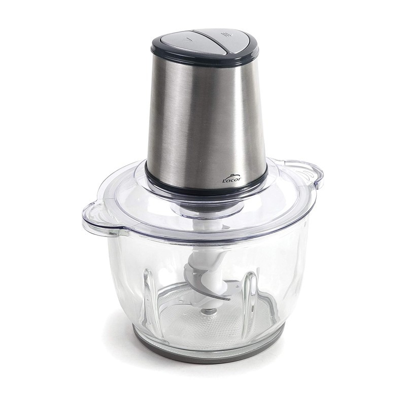 Hachoir électrique en verre 300 watts 2 Longueur 210x175 Hauteur 270mm