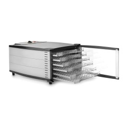 Deshydrateur des aliments rectangulaire vol.220-240 volts 800 watts temp.29ºC - 73ºC max 6 niveaux 36x47 Hauteur 26cm poid