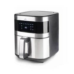 Friteuse à air chaud airfryer ecofry 5,5 litres 1700 watts 40°-250°c 8 programmes