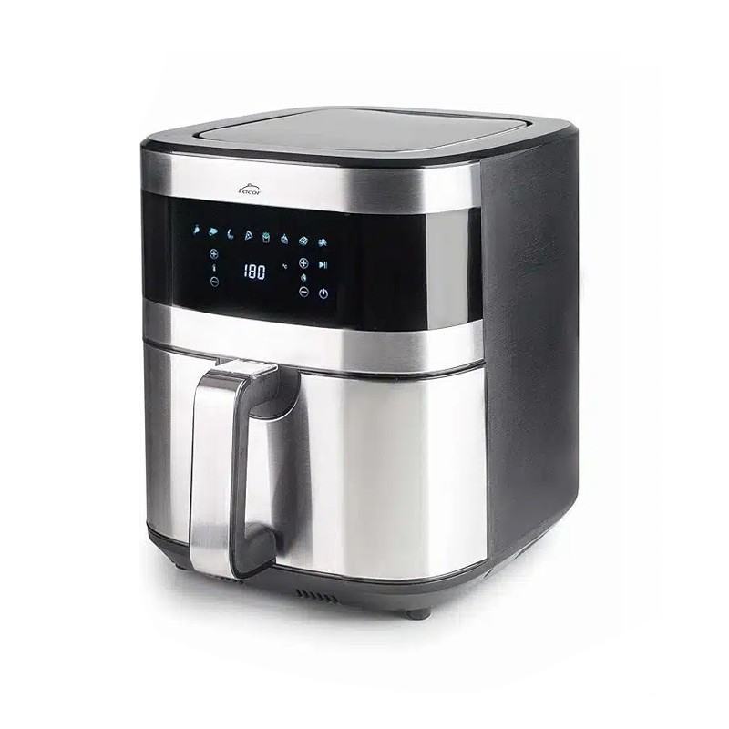 Friteuse à air chaud airfryer ecofry 5,5 litres 1700 watts 40°-250°c 8 programmes Friteuse à air chaud airfryer ecofry 5,5 litres 1700 watts 40°-250°c 8 programmes
