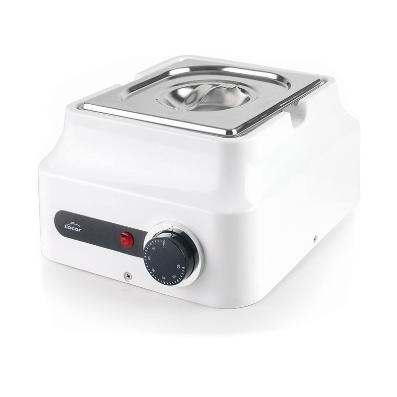 Bain marie pour chocolat GN1/6 température 0-60° cap 1,5 litres 80 watts 22,5x26 Hauteur 14,5cm Bain marie pour chocolat GN1/6 température 0-60° cap 1,5 litres 80 watts 22,5x26 Hauteur 14,5cm