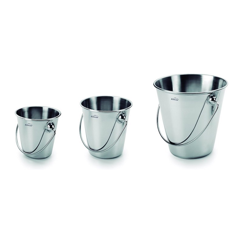 Panier mini cube en inox Diamètre 9 Hauteur 9cm 340ml