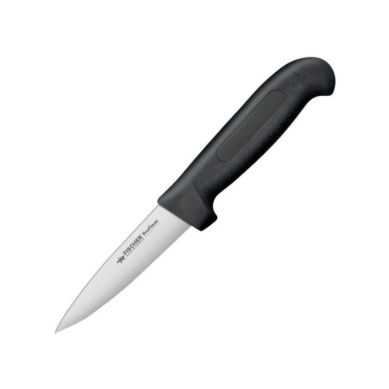 Couteau à saigner inox manche noire 14cm Couteau à saigner inox manche noire 14cm