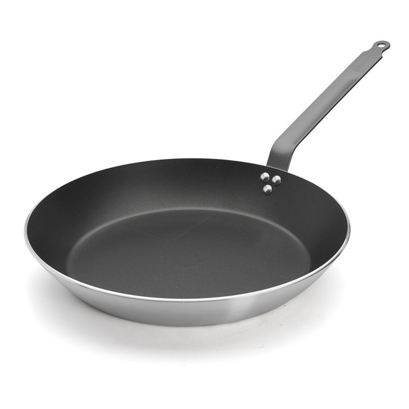 Poêle ronde choc aluminium antiadhésif Diamètre 40cm Poêle ronde choc aluminium antiadhésif Diamètre 40cm
