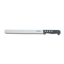 Couteau jambon inox 38cm 4 rivets