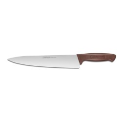 Couteau de cuisine manche marron 26cm