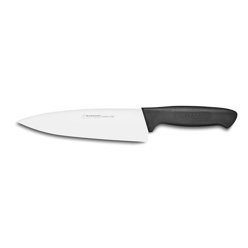 Couteau de cuisine manche noir 20cm Couteau de cuisine manche noir 20cm