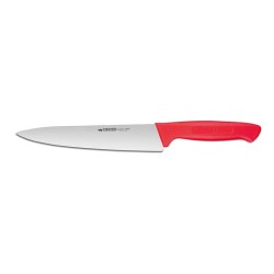 Couteau de cuisine manche rouge 20cm