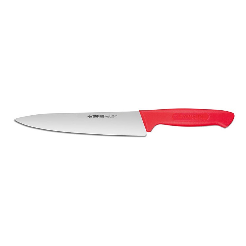 Couteau de cuisine manche rouge 20cm Couteau de cuisine manche rouge 20cm