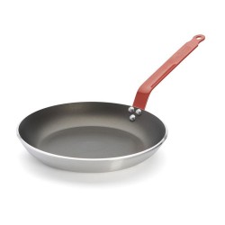 Poêle ronde choc Resto Induction aluminium antiadhésif Diamètre 28cm