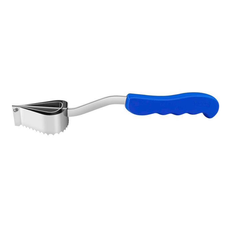 Ecailleur à poisson professionnel double lame bleu 16cm Ecailleur à poisson professionnel double lame bleu 16cm