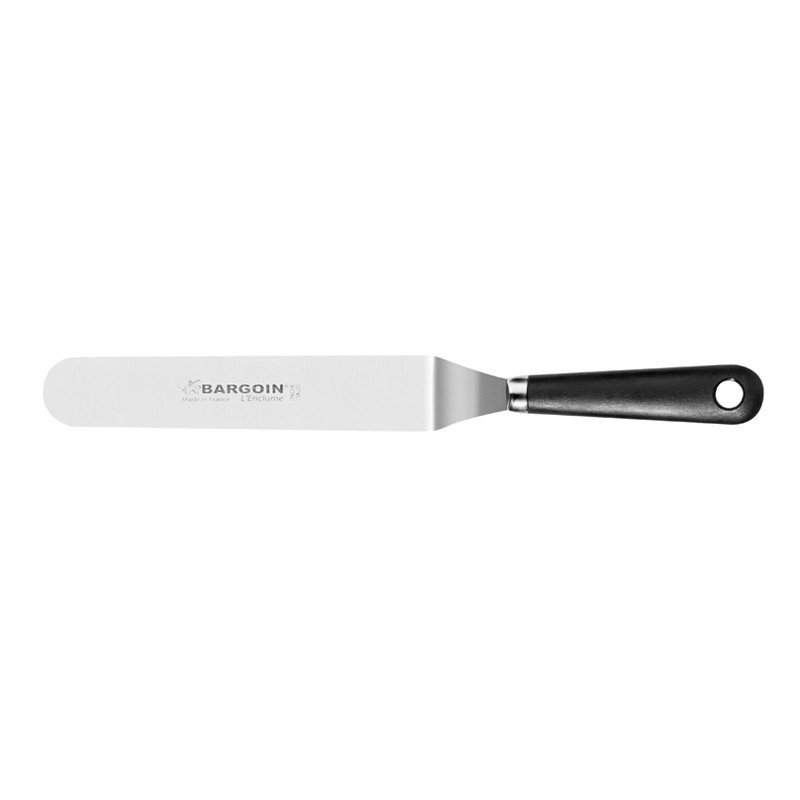 Spatule coudée inox avec virole 20cm Spatule coudée inox avec virole 20cm