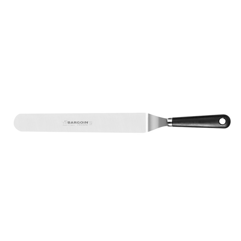 Spatule coudée inox avec virole 24cm Spatule coudée inox avec virole 24cm