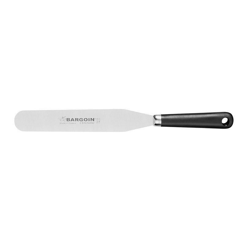 Spatule droite inox avec virole 20cm Spatule droite inox avec virole 20cm