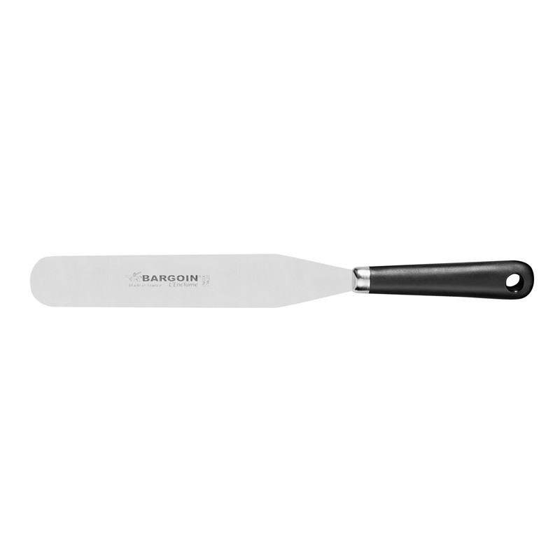 Spatule droite inox avec virole 23cm Spatule droite inox avec virole 23cm