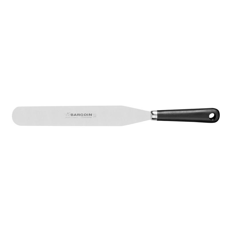 Spatule droite inox avec virole 26cm Spatule droite inox avec virole 26cm