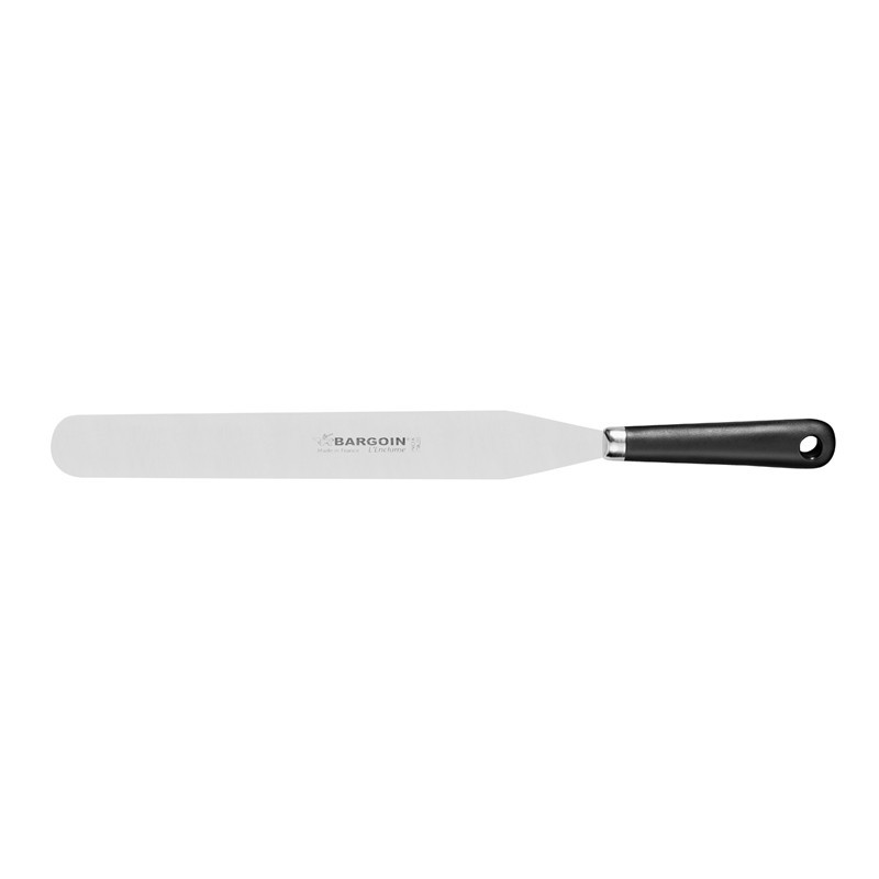 Spatule droite inox avec virole 35cm Spatule droite inox avec virole 35cm