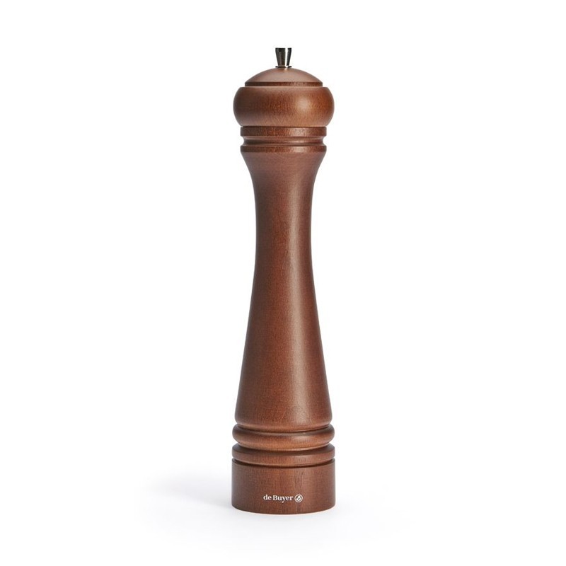 Moulin à poivre java en bois fonce Longueur 30cm Moulin à poivre java en bois fonce Longueur 30cm
