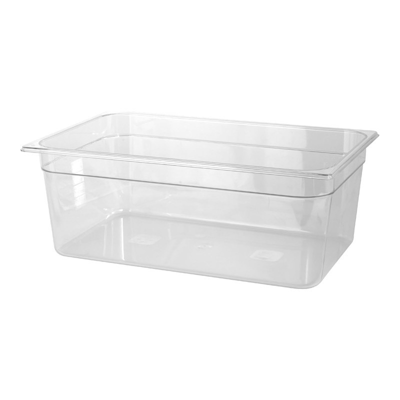 Bac en polycarbonate GN1/1 Hauteur 200mm Bac en polycarbonate GN1/1 Hauteur 200mm