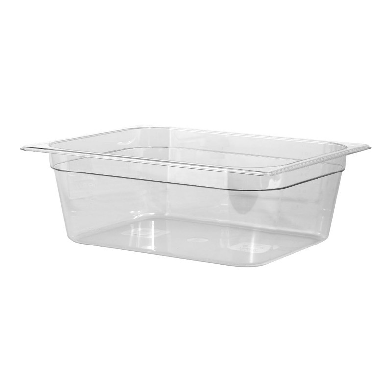 Bac en polycarbonate GN1/2 Hauteur 100mm Bac en polycarbonate GN1/2 Hauteur 100mm