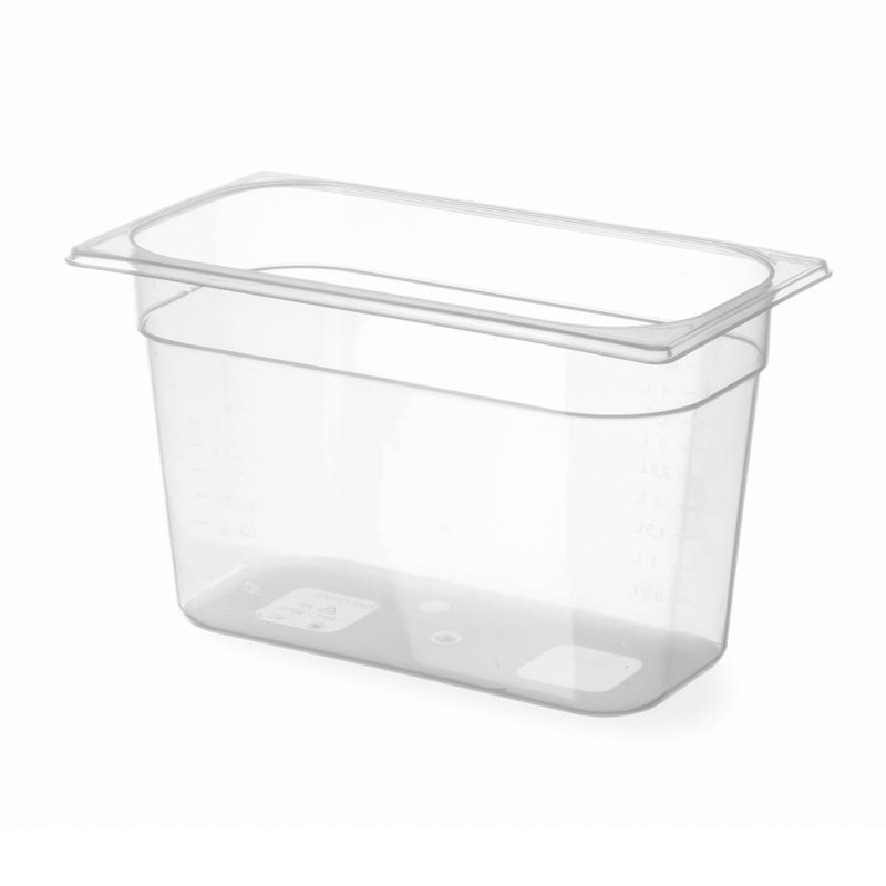 Bac en polycarbonate GN1/3 Hauteur 150mm Bac en polycarbonate GN1/3 Hauteur 150mm