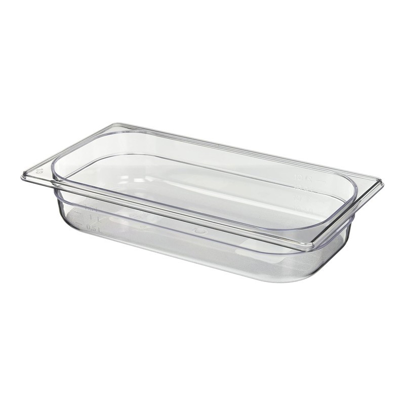 Bac en polycarbonate GN1/3 Hauteur 65mm Bac en polycarbonate GN1/3 Hauteur 65mm