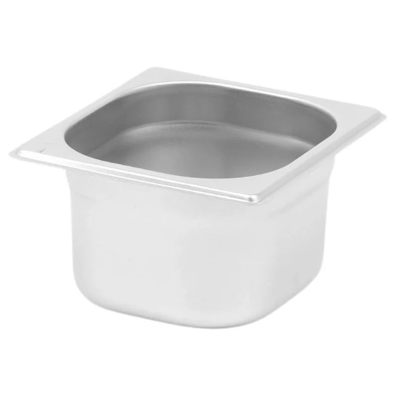 Bac en inox GN1/6 Hauteur 100mm 1,60 litres Bac en inox GN1/6 Hauteur 100mm 1,60 litres