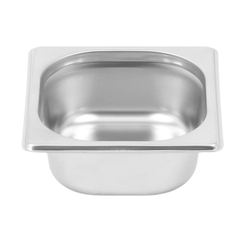Bac en inox GN1/6 Hauteur 65mm 1,10 litres Bac en inox GN1/6 Hauteur 65mm 1,10 litres