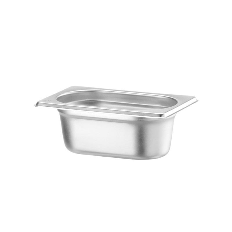 Bac en inox GN1/9 Hauteur 65mm Bac en inox GN1/9 Hauteur 65mm