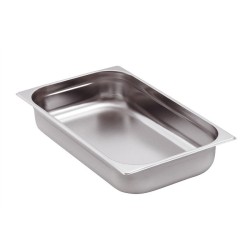 Bac en inox GN1/1 Hauteur 20mm